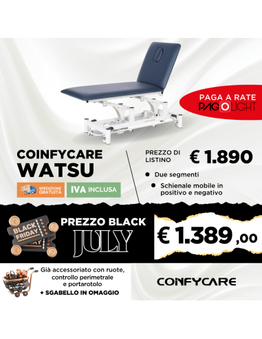 Lettino elettrico Coinfycare Watsu