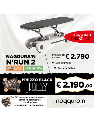 Lettino elettrico Naggura'N N'RUN2