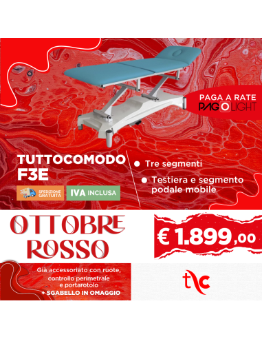 Lettino elettrico Tuttocomodo F3E