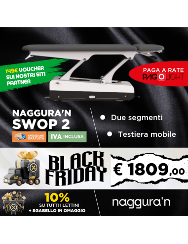 Lettino elettrico Naggura Swop 2