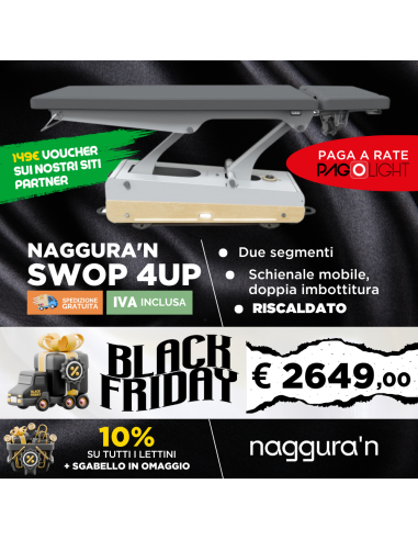 Lettino elettrico riscaldato Naggura...