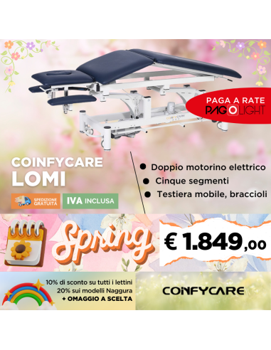 Lettino elettrico Coinfycare Lomi