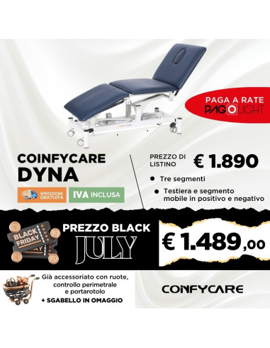 Lettino elettrico Coinfycare Dyna