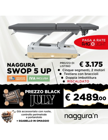 Lettino elettrico riscaldato Naggura...
