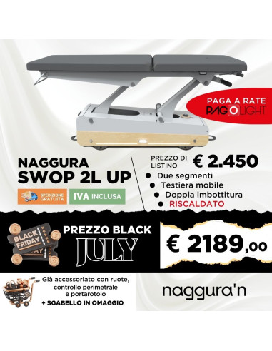 Lettino elettrico riscaldato Naggura...