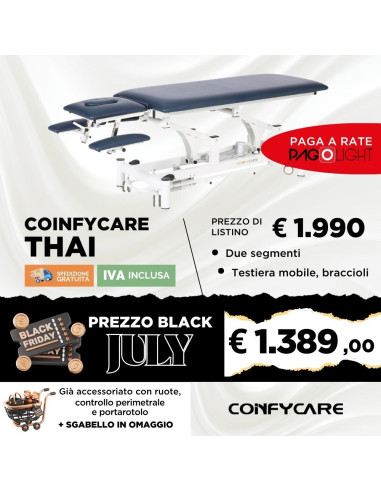 Lettino elettrico Coinfycare Thai