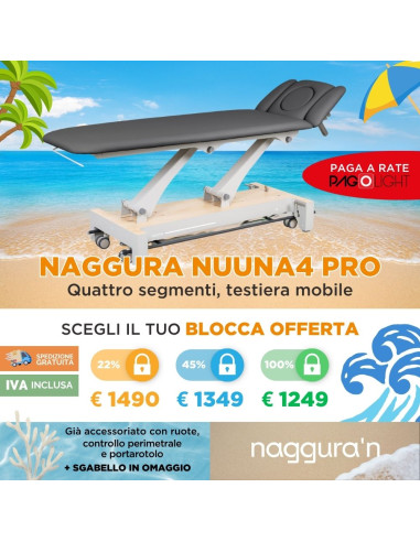 Lettino elettrico Naggura Nuuna 4 Pro