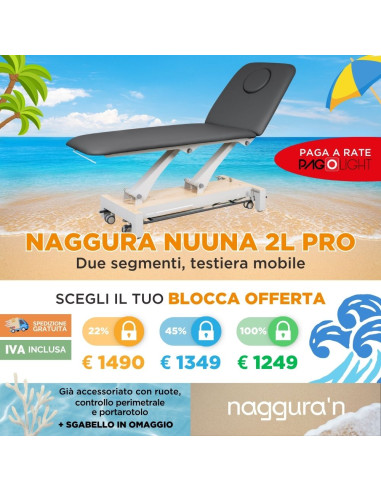 Lettino elettrico Naggura Nuuna 2L Pro