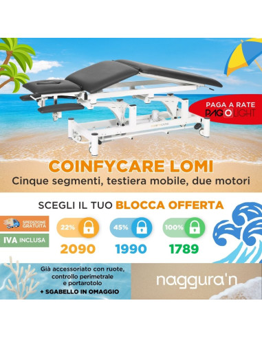 Lettino elettrico Coinfycare Lomi