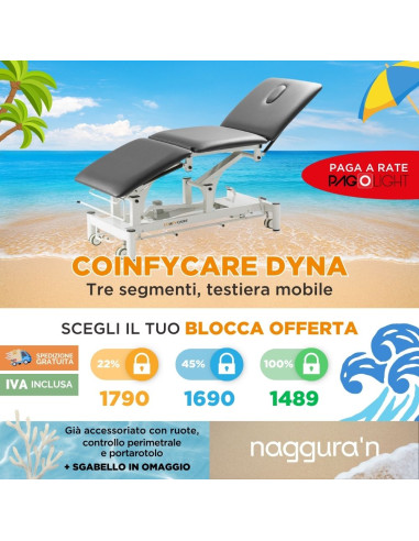 Lettino elettrico Coinfycare Dyna