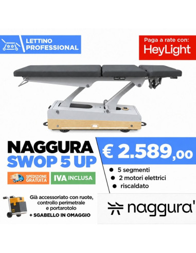 Lettino elettrico riscaldato Naggura...