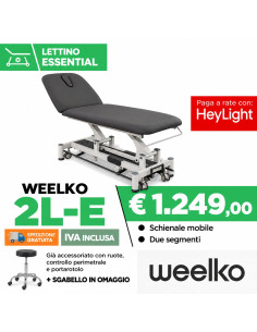 Lettino elettrico Weelko 2L-E
