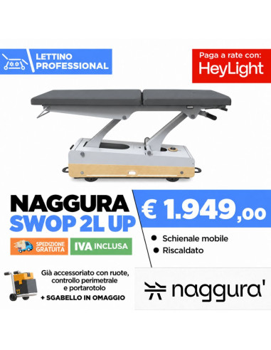 Lettino elettrico riscaldato Naggura...